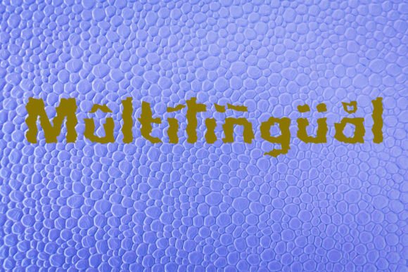 Mirrage Font PNG with transparent background - Preview 4