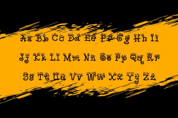 Patupom Font PNG with transparent background - Preview 1