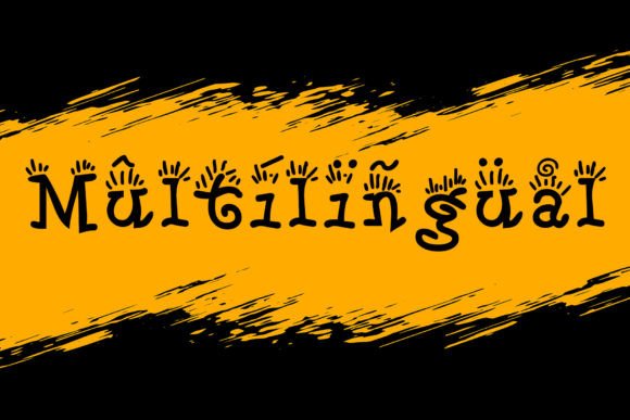 Patupom Font PNG with transparent background - Preview 3