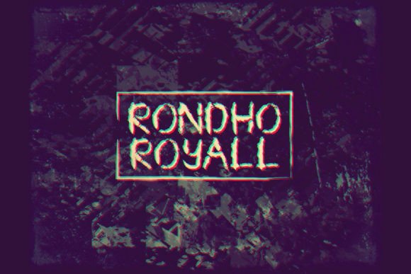 Rondhoroyall Font PNG with transparent background - Preview 2