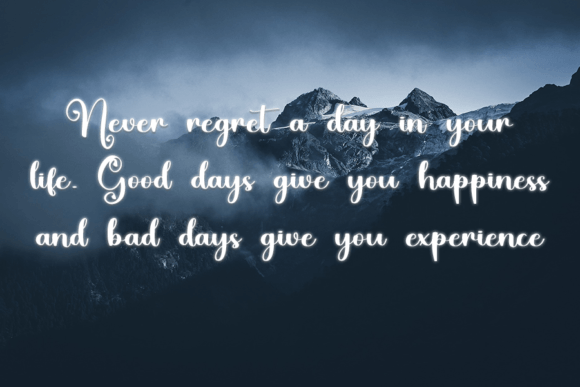 Black Ink Font - Preview 2