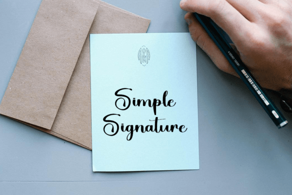 Black Ink Font - Preview 3
