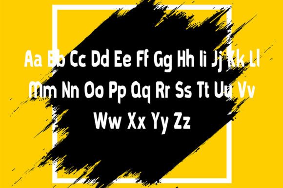 Broken Edge Font - Preview 3