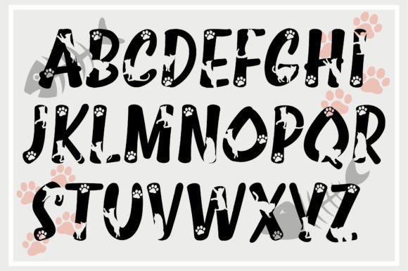 Cat Font - Preview 1