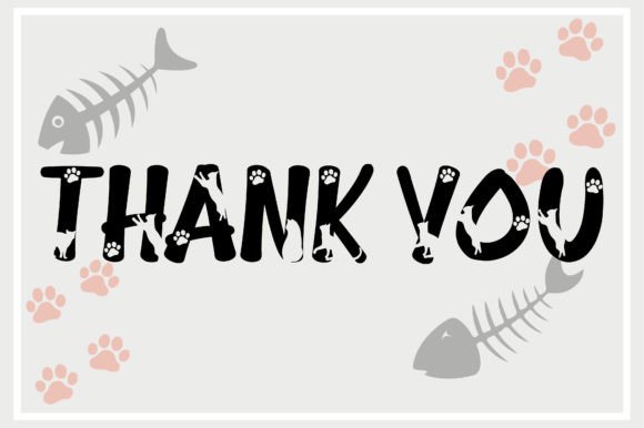 Cat Font - Preview 3