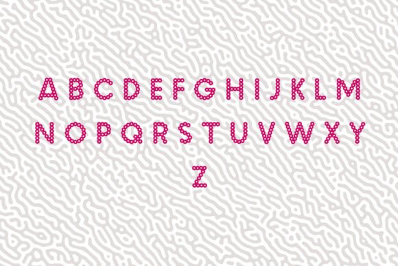 Chain Link Font - Preview 4