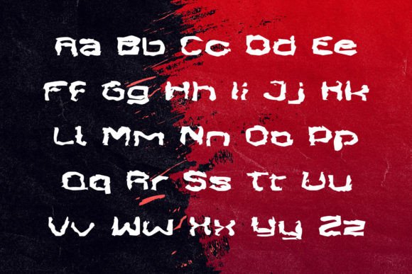 Clean Mess Font - Preview 1