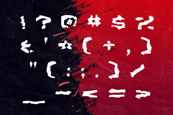 Clean Mess Font - Preview 2