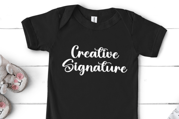 Creative Signature Font - Preview 3