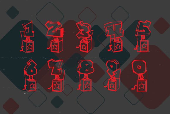 Font in a Box Font - Preview 2