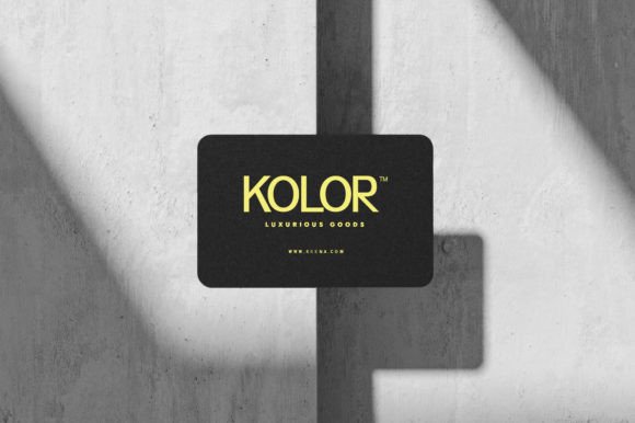 Kolor Font PNG with transparent background - Preview 4