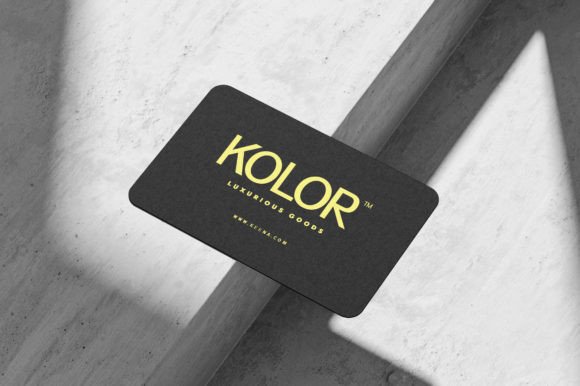 Kolor Font PNG with transparent background - Preview 5