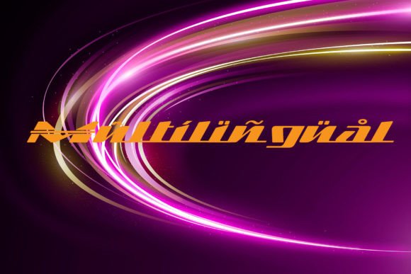 Lightspeed Font PNG with transparent background - Preview 3