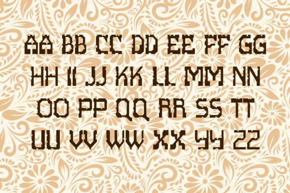 Metal King Font PNG with transparent background - Preview 4