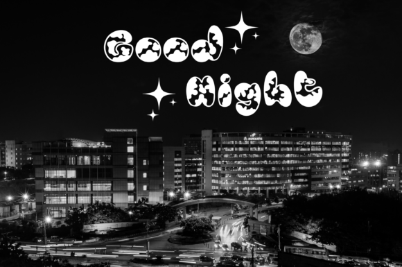 Moo Skin Font PNG with transparent background - Preview 3