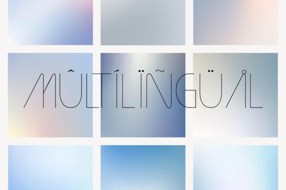 Muy Fino Font PNG with transparent background - Preview 1