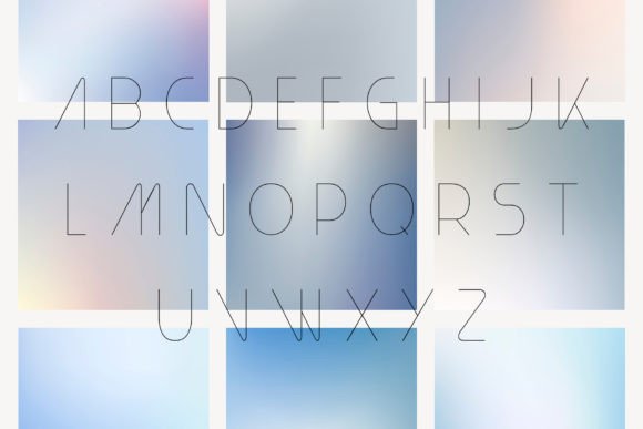 Muy Fino Font PNG with transparent background - Preview 3