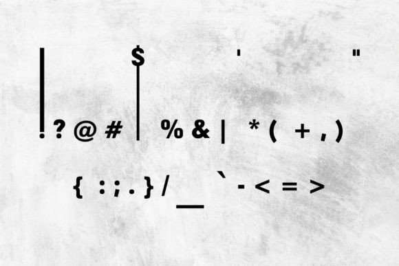 Oryx 5 Font PNG with transparent background - Preview 1