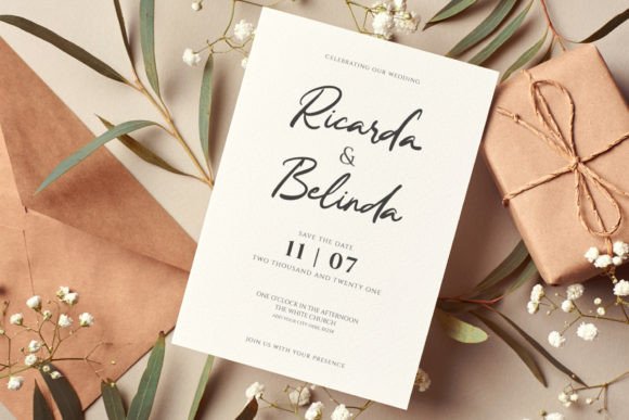 Ranchel Font PNG with transparent background - Preview 3