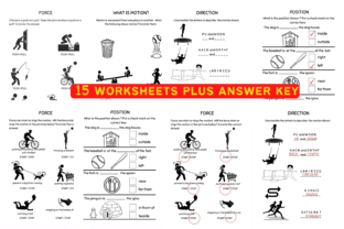 Science: Motion Worksheets with Answers Graphic by Charm Creatives ...
