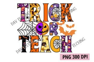 Trick or Teach Png Graphic by Dev Teching · Creative Fabrica