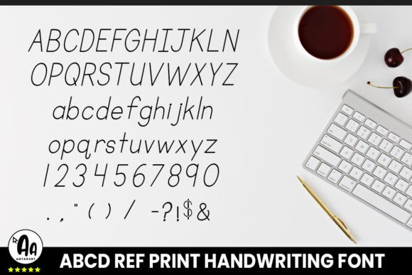 Abcd Ref Regular Italic Font - Preview 2
