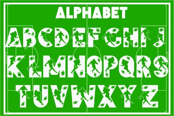 American Football Font - Preview 1