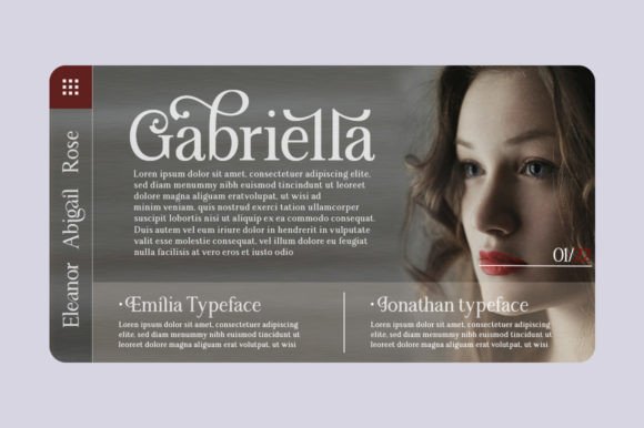 Angilena Font PNG with transparent background - Preview 6