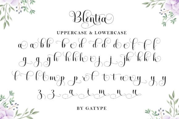 Blentia Font - Preview 6