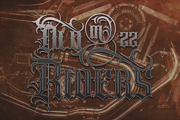 Bruised Font - Preview 1