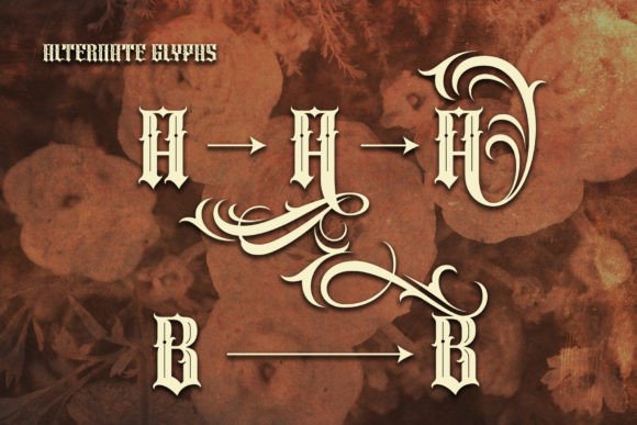 Bruised Font - Preview 2