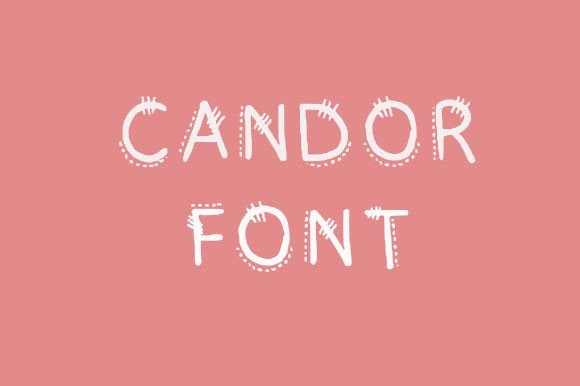 Candor Font - Preview 1