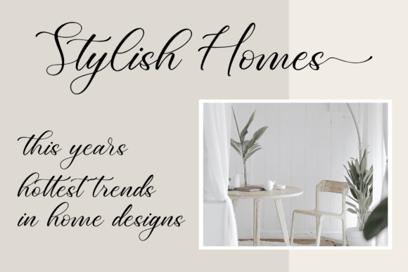 Cathylise Janetson Font - Preview 1