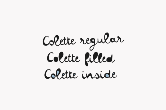 Colette Font - Preview 1