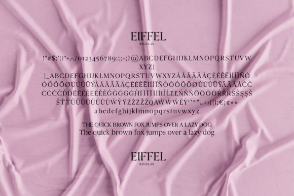 Eiffel Font - Preview 4