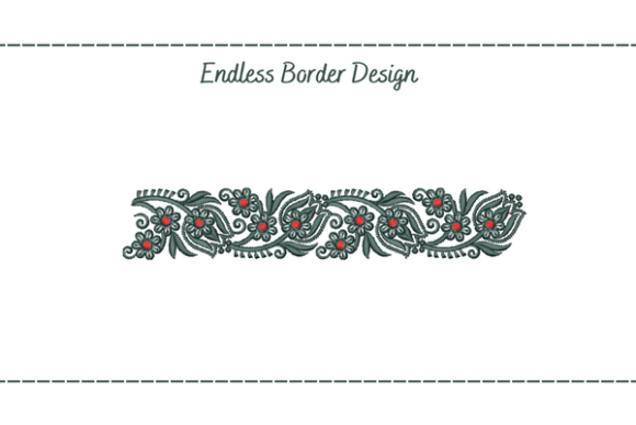 Endless Floral Border