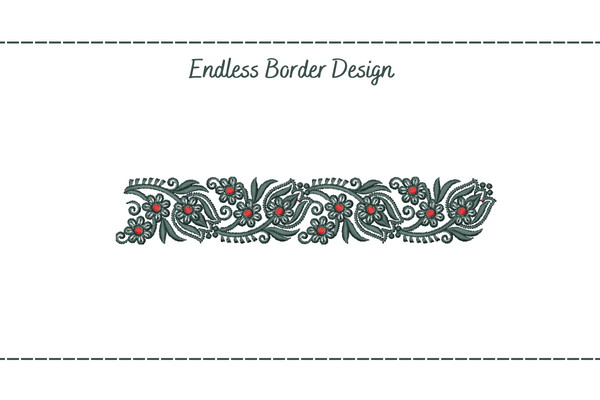 Endless Floral Border