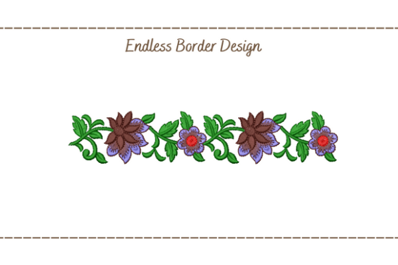 Endless Floral Border