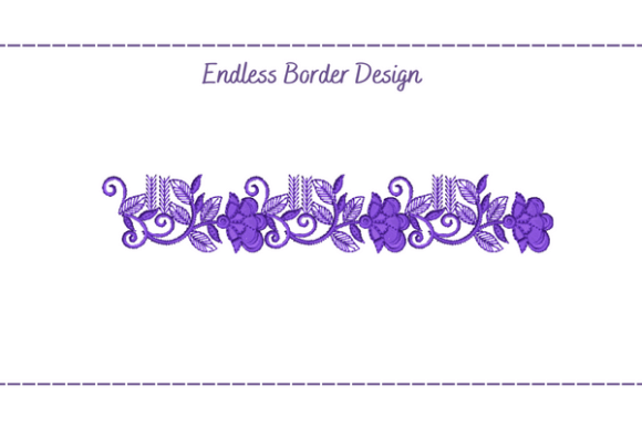 Endless Floral Border