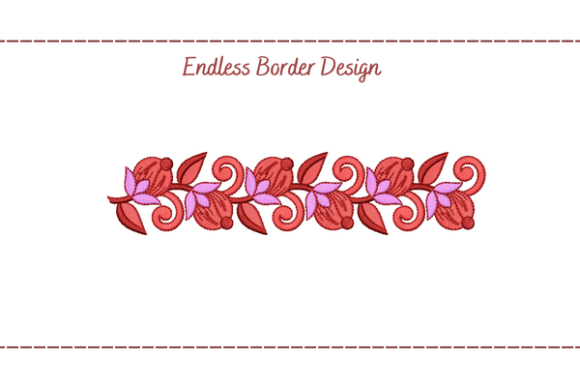 Endless Floral Border