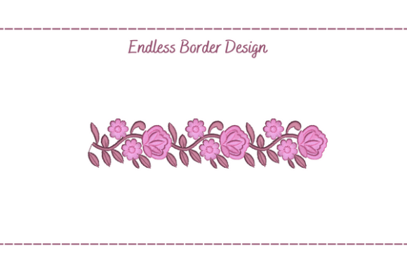 Endless Floral Border