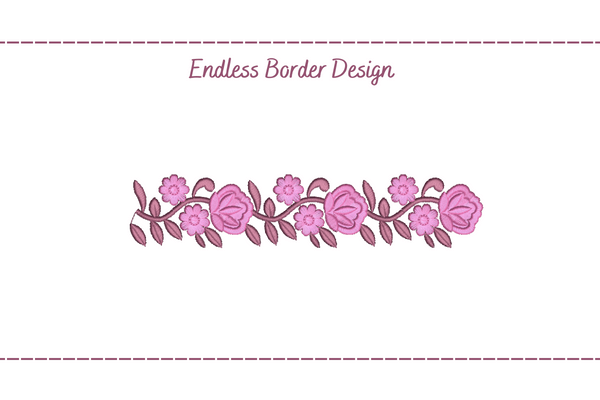 Endless Floral Border
