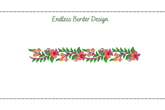 Endless Floral Border