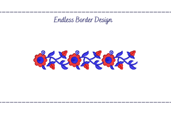 Endless Floral Border