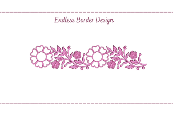 Endless Floral Border