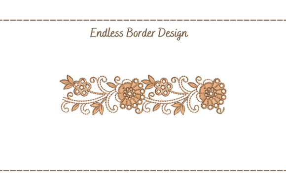 Endless Floral Border