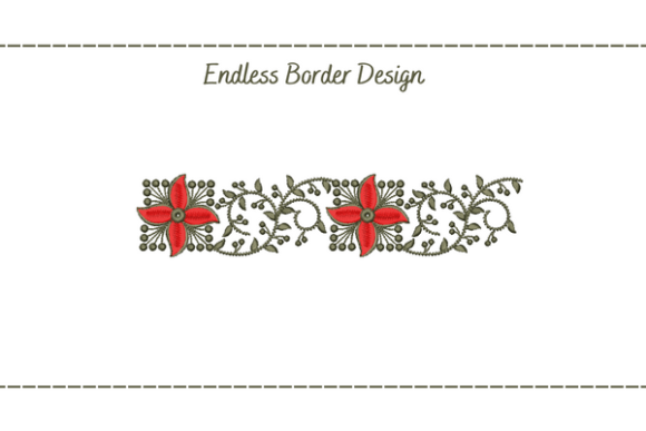 Endless Floral Border