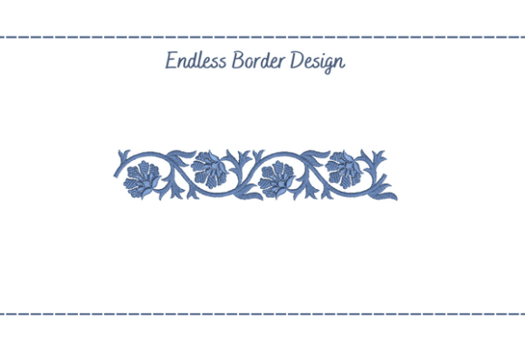 Endless Floral Border