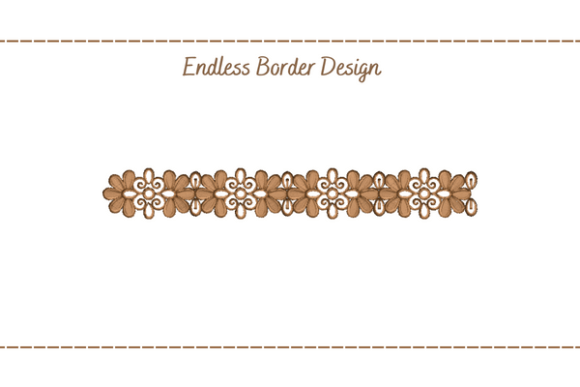 Endless Floral Border