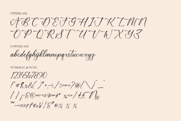 Gattenburg Mikalia Font - Preview 2